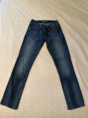 Lucky Brand Women's Size 0/25 Blue Sweet N Straight Jeans